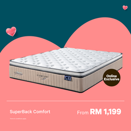 [Online Exclusive] Orthorest SuperBack Comfort Mattress